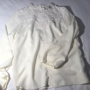 High-Neck Blouse